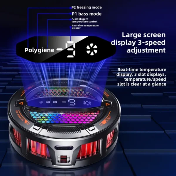 AI Smart Cooling Phone Magnetic Cooler