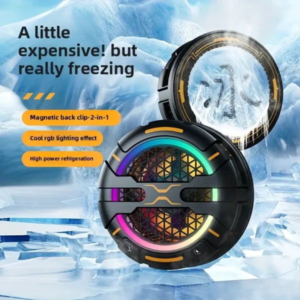 AI Intelligent Magnetic Phone Cooler