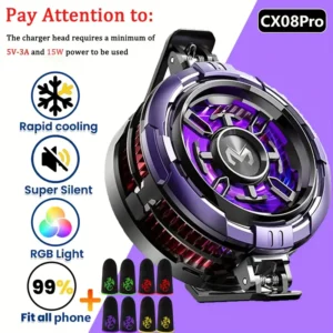 MEMO Magnetic Phone Cooling Fan Case