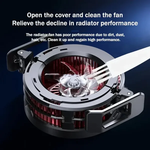 MEMO Magnetic Phone Cooling Fan Case
